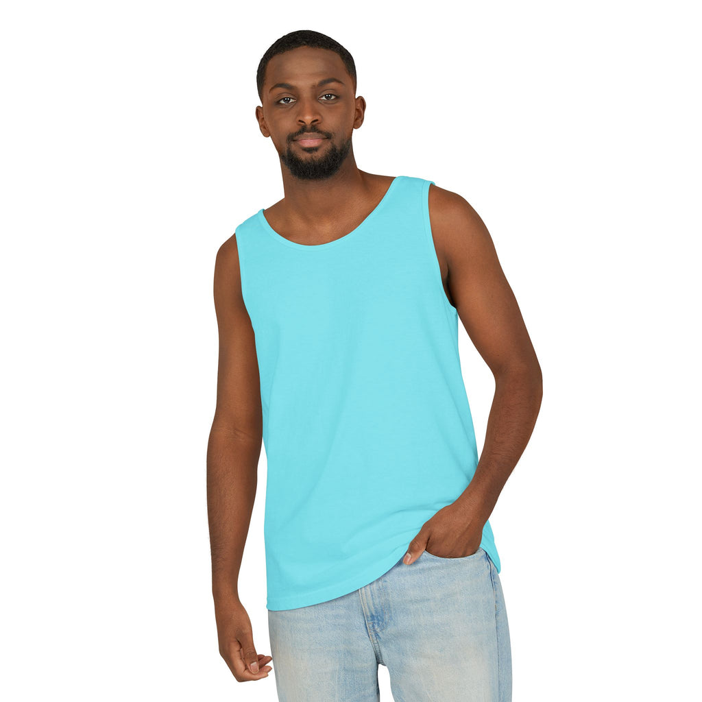 Summer Vibes Unisex Tank Top - Retro Sun Graphic