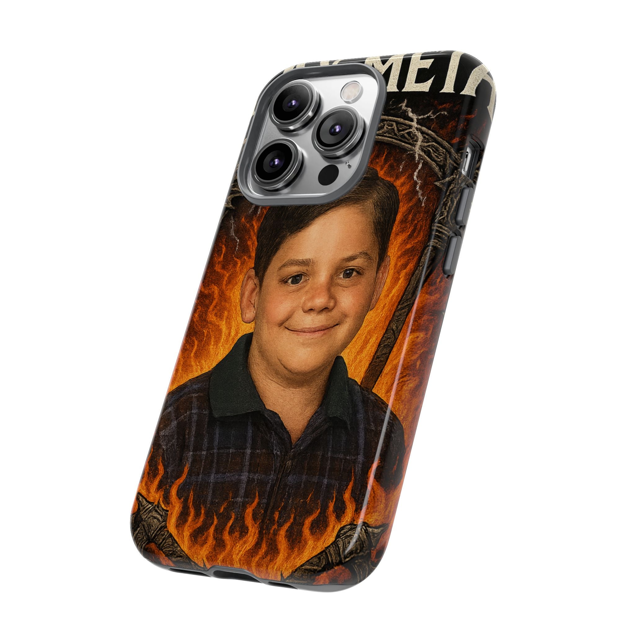Metalhead Phone Case, Tough Cases for Music Lovers, Personalize with Unique Art, Gift for Metal Fans, Rock Lover's Accessory