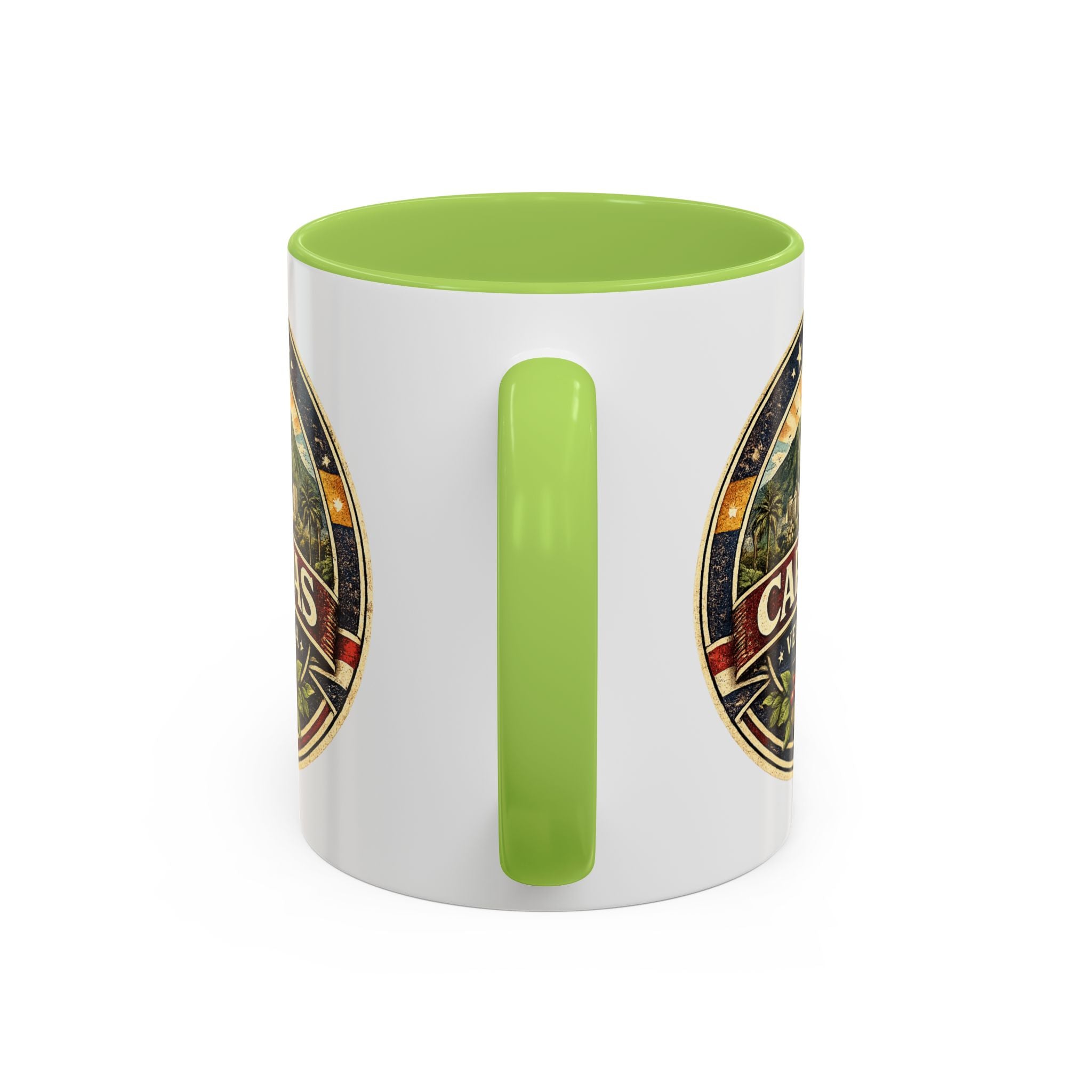 Caracas Venezuela Vintage Travel Accent Coffee Mug