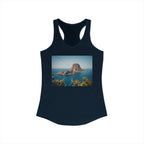Women's Racerback Tank - Es Vedrà, Spain View