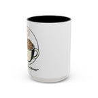 Latte Cat Coffee Mug – "Don't Wake Me, I'll Move" Cute Cat Latte Art Ceramic Accent Mug