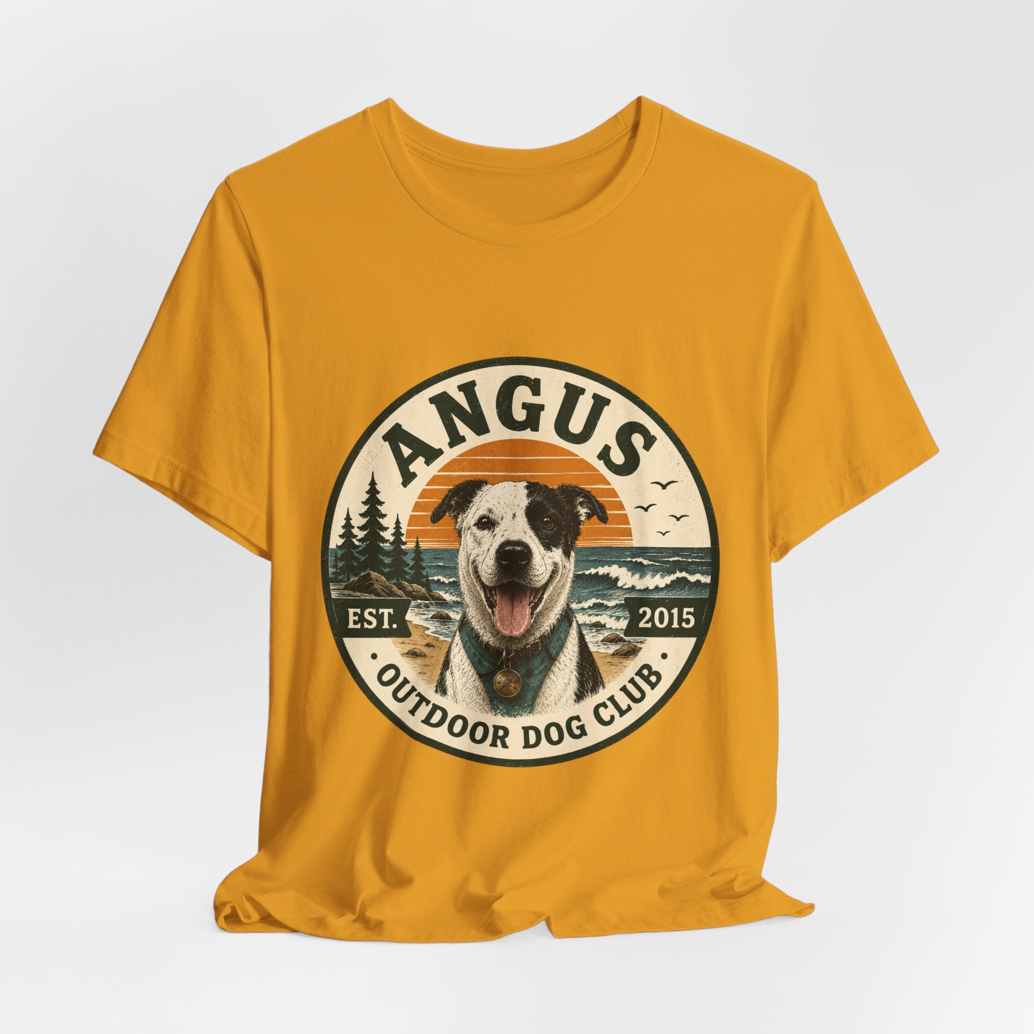 Angus Dog Photo Collage T-Shirt