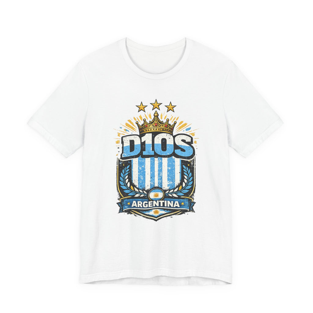D10S Argentina Tee — Football Fan Shirt
