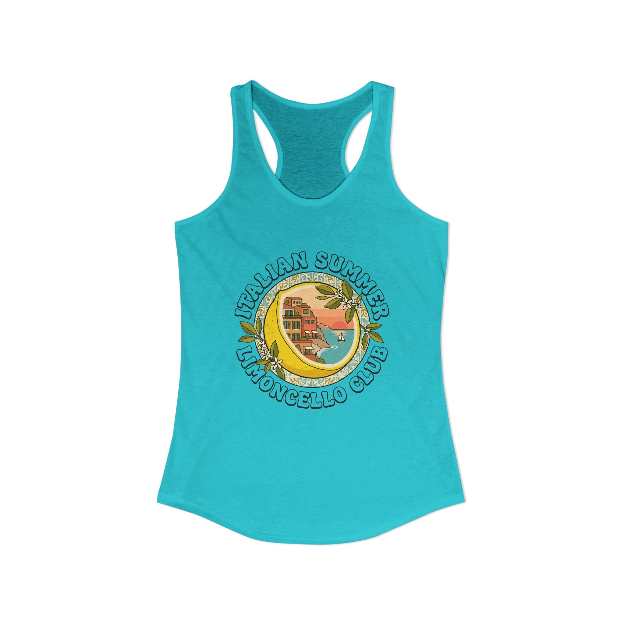 Women's Ideal Racerback Tank - Italian Summer