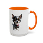Chihuahua Dog Accent Coffee Mug – Cute Tiny Pup 11/15oz