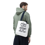 Custom Printed Tote Bag — Personalized All-Over-Print Canvas Shopper