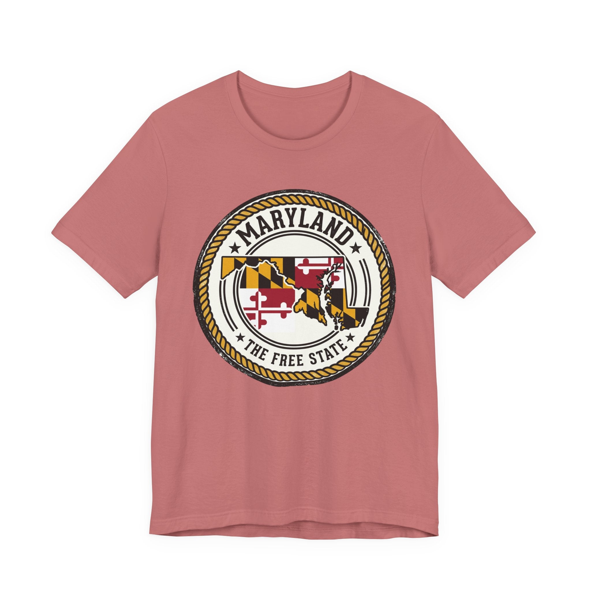 Maryland State Seal T-Shirt – The Free State Flag Emblem Tee