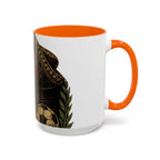Day of the Dead Soccer Skull Accent Mug — 11/15oz
