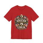 We Call It Soccer USA T-Shirt – Patriotic Eagle Soccer Tee