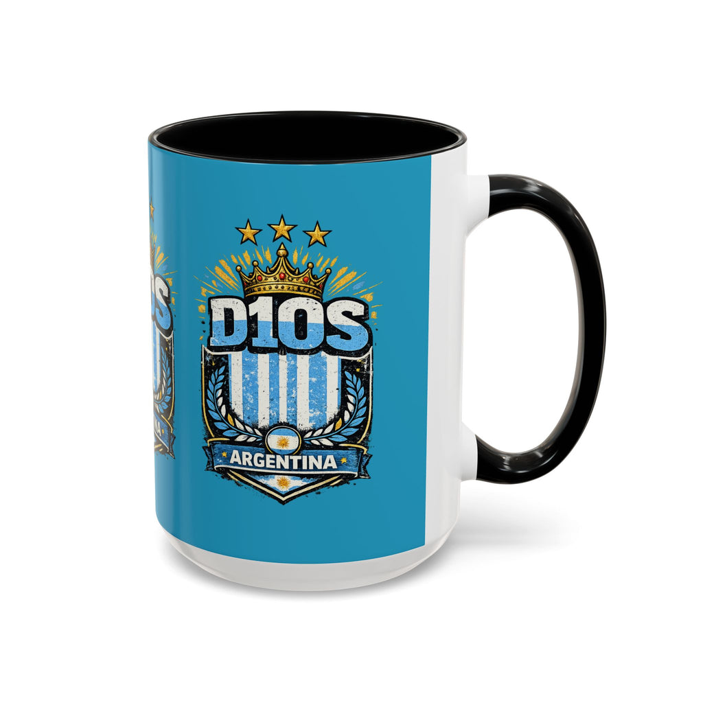 Coffee Mug — Bright Blue Accent Ceramic Mug (11/15oz)