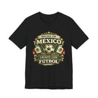Mexico Soccer T‑Shirt — "Hecho en México, Criado con Fútbol" Vintage Football Tee
