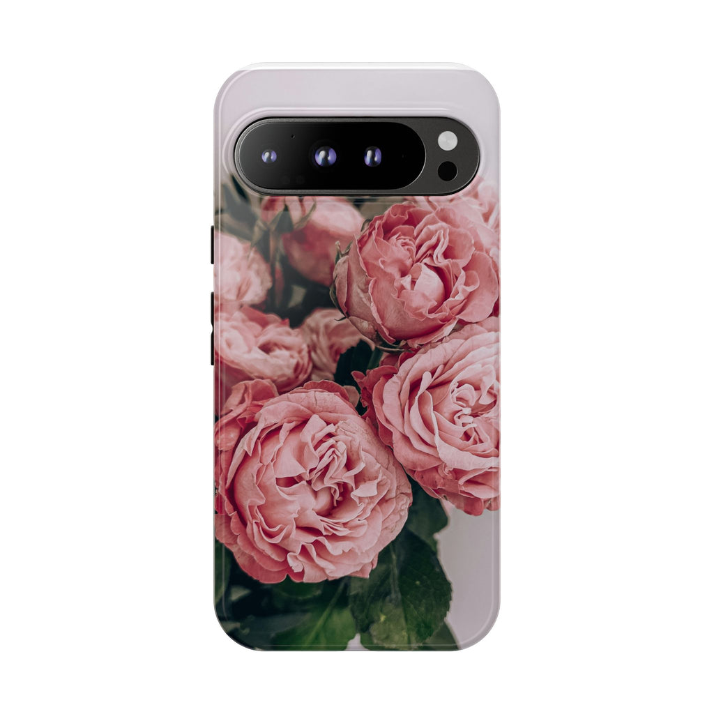 Tough Case — Pink Peonies Floral Phone Case