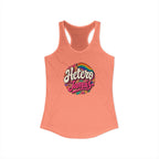 Women's Ideal Racerback Tank - "Hetero Jamás"