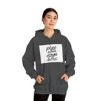 Classic Hoodie with Centered Design – 'Place Your Design Here'