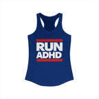 RUN ADHD Graphic Tank top — Funny ADHD Awareness Shirt