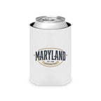 Maryland Can Cooler – Retro Chesapeake States Beverage Koozie