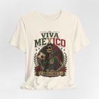 Mexico Catrina Skull T‑Shirt — Day of the Dead Mexican Soccer Tee