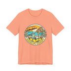 Amalfi Coast Vintage Travel Tee — Scenic Lemon & Vespa Graphic