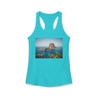 Women's Racerback Tank - Es Vedrà, Spain View