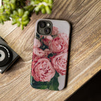 Tough Case — Pink Peonies Floral Phone Case