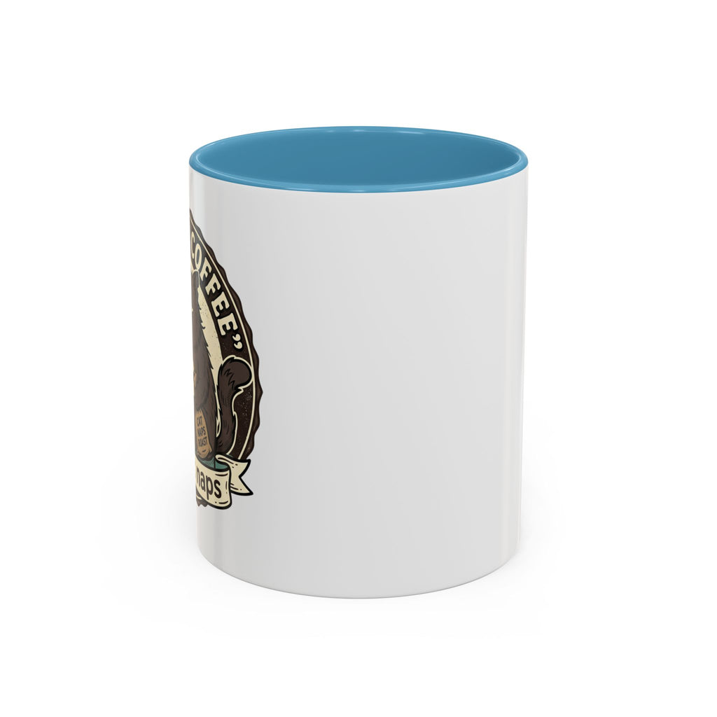 Coffee Lovers Mug — Rustic 'Coffee & Hops' Accent Ceramic Mug (11/15oz)