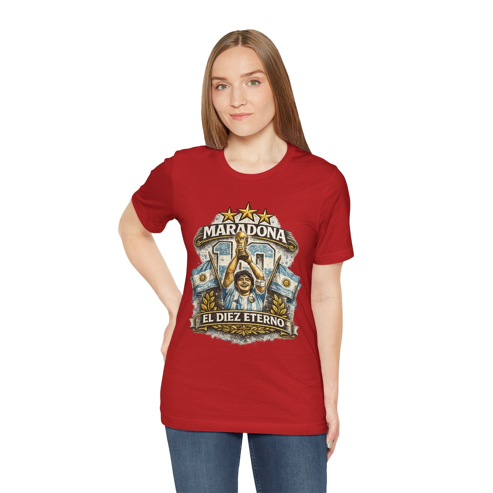 Maradona 'El Diez Eterno' Soccer Tee