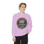 250th 4th of July Anniversary Sweatshirt — Patriotic Independence Day Crewneck