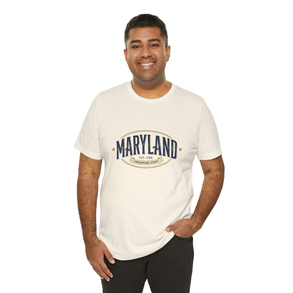 Maryland Vintage Tee – Chesapeake State Graphic T-Shirt