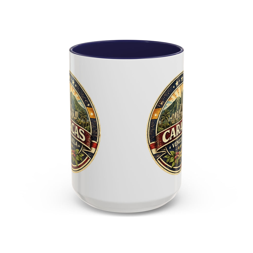 Caracas Venezuela Vintage Travel Accent Coffee Mug