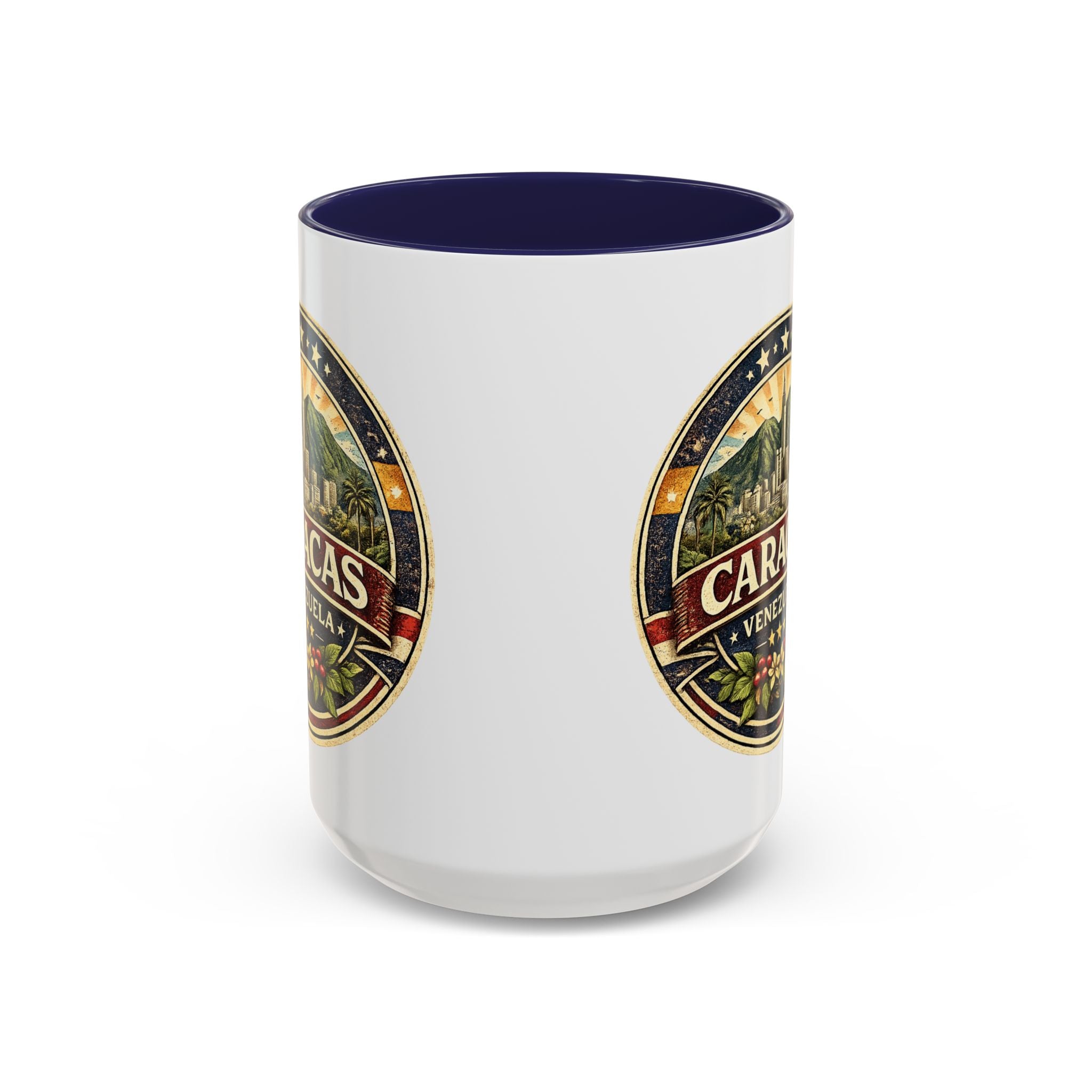 Caracas Venezuela Vintage Travel Accent Coffee Mug