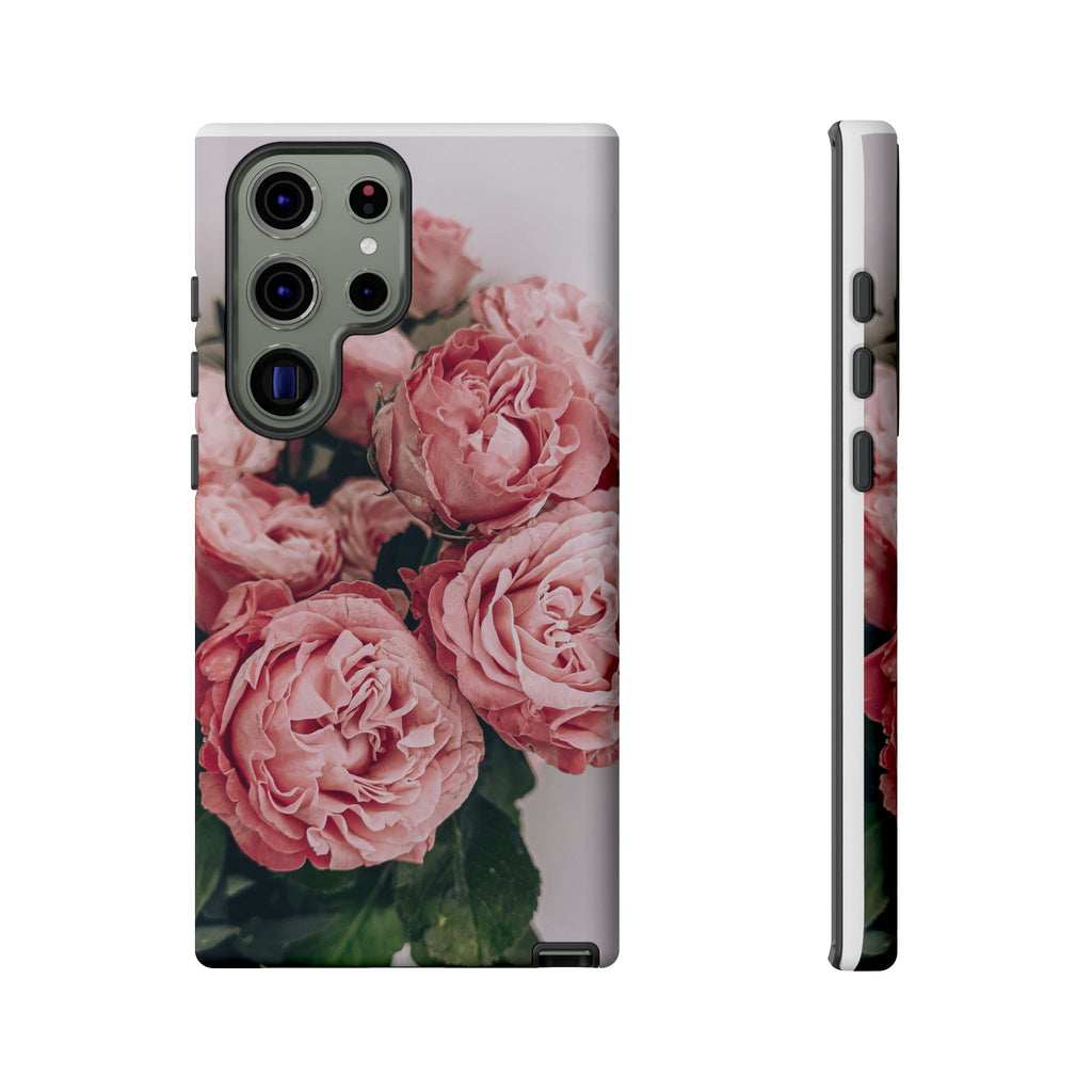 Tough Case — Pink Peonies Floral Phone Case