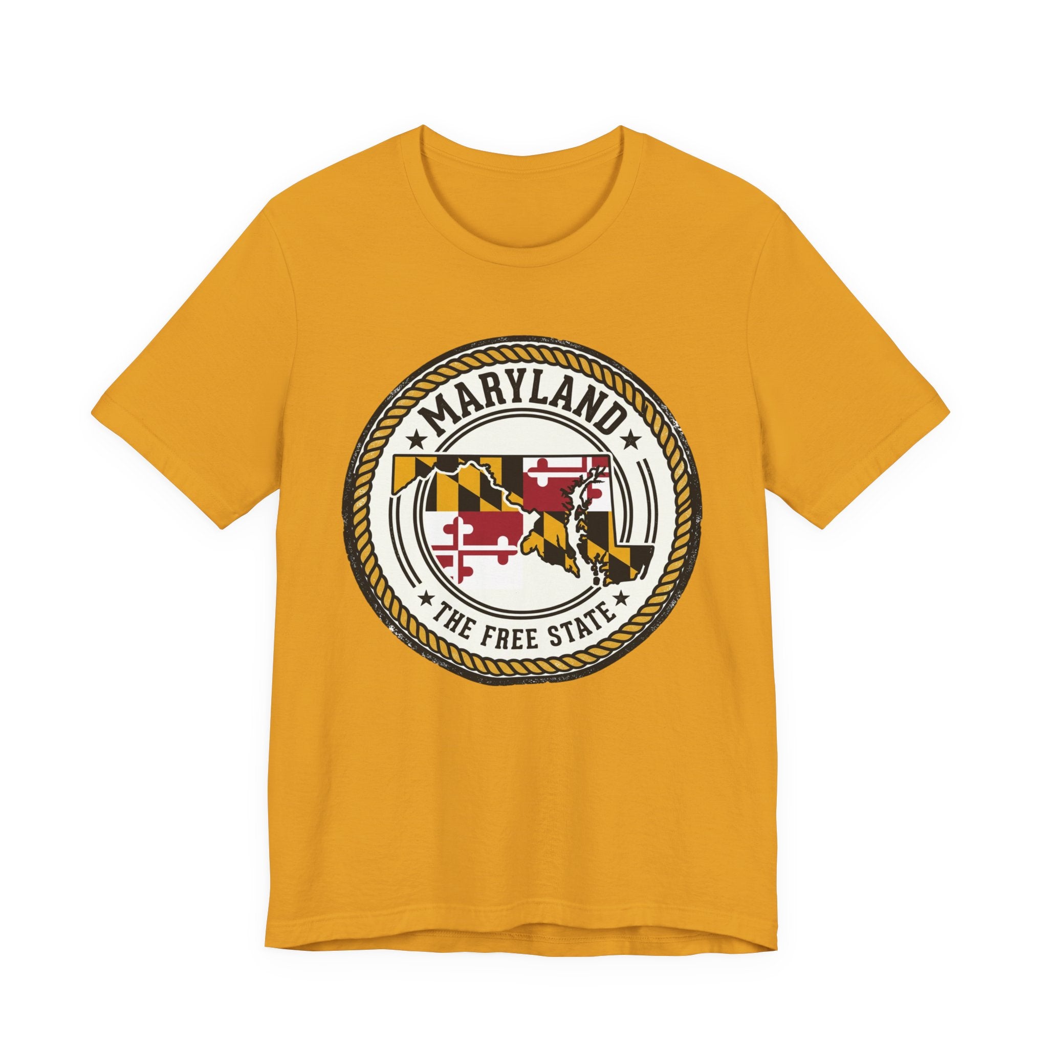 Maryland State Seal T-Shirt – The Free State Flag Emblem Tee