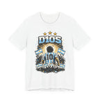Dios 10 Argentina Soccer Tee — Maradona Tribute Football Shirt