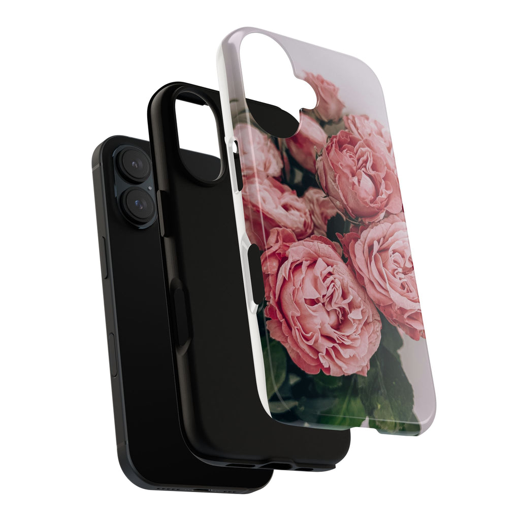 Tough Case — Pink Peonies Floral Phone Case