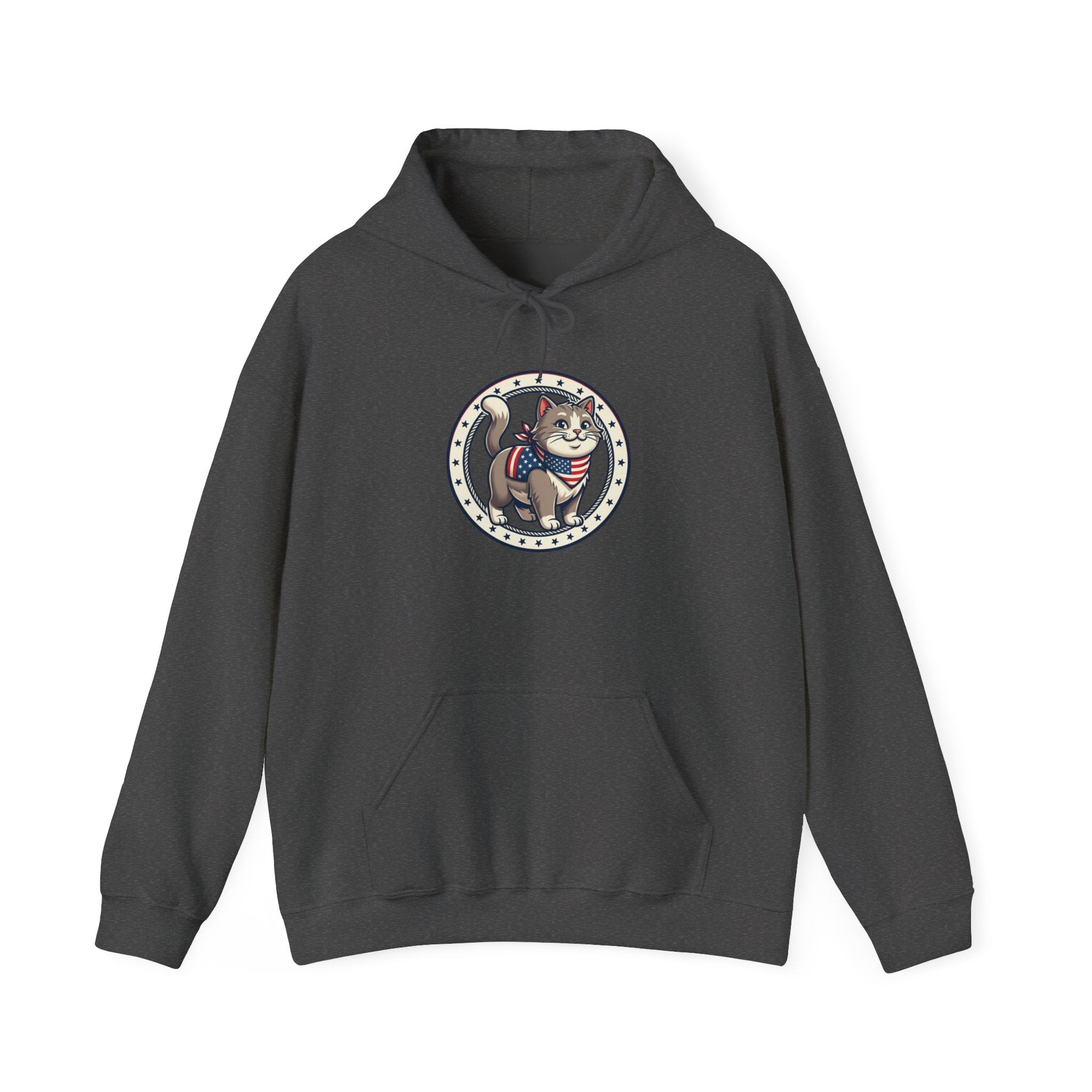Patriotic Cat Hoodie
