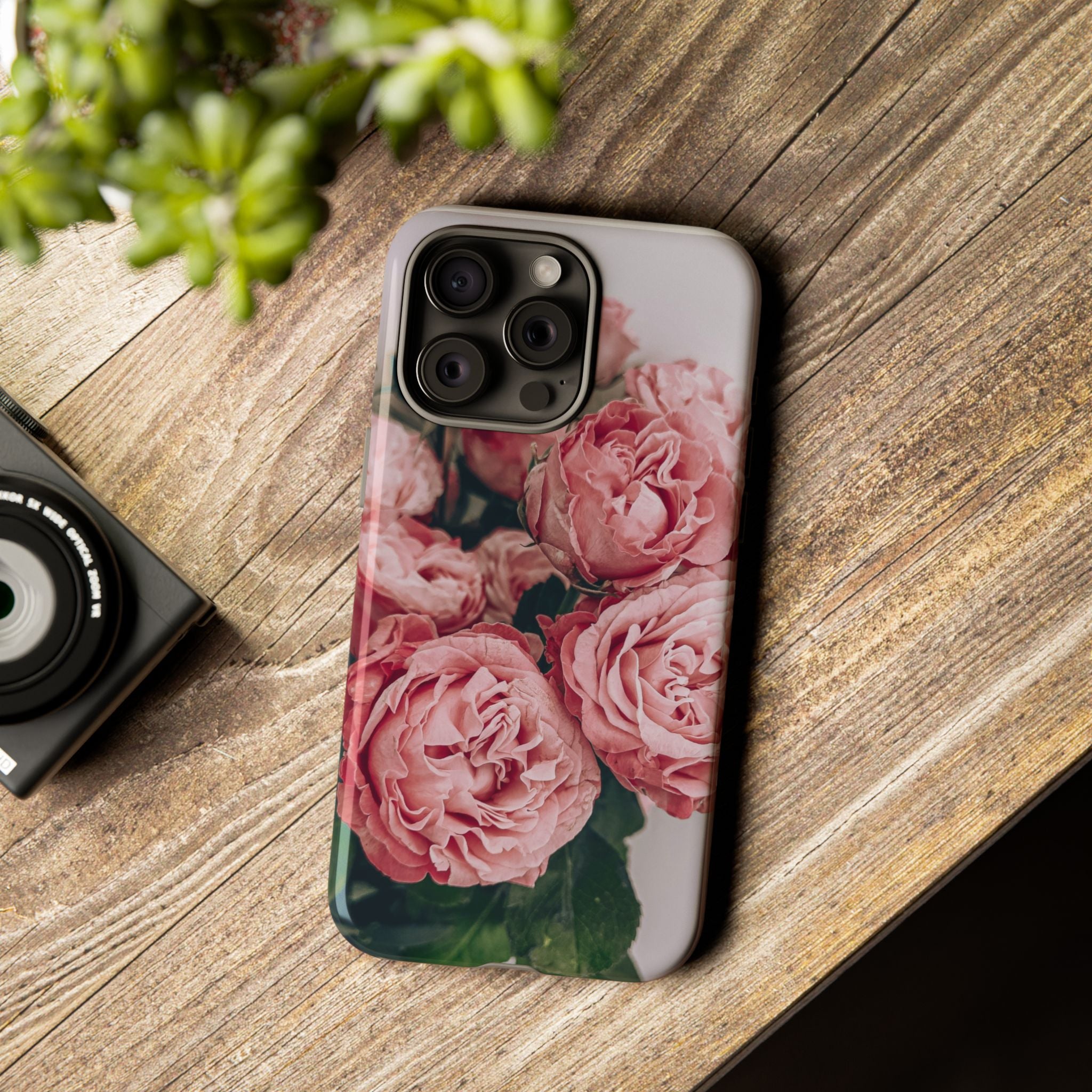 Tough Case — Pink Peonies Floral Phone Case