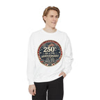250th 4th of July Anniversary Sweatshirt — Patriotic Independence Day Crewneck