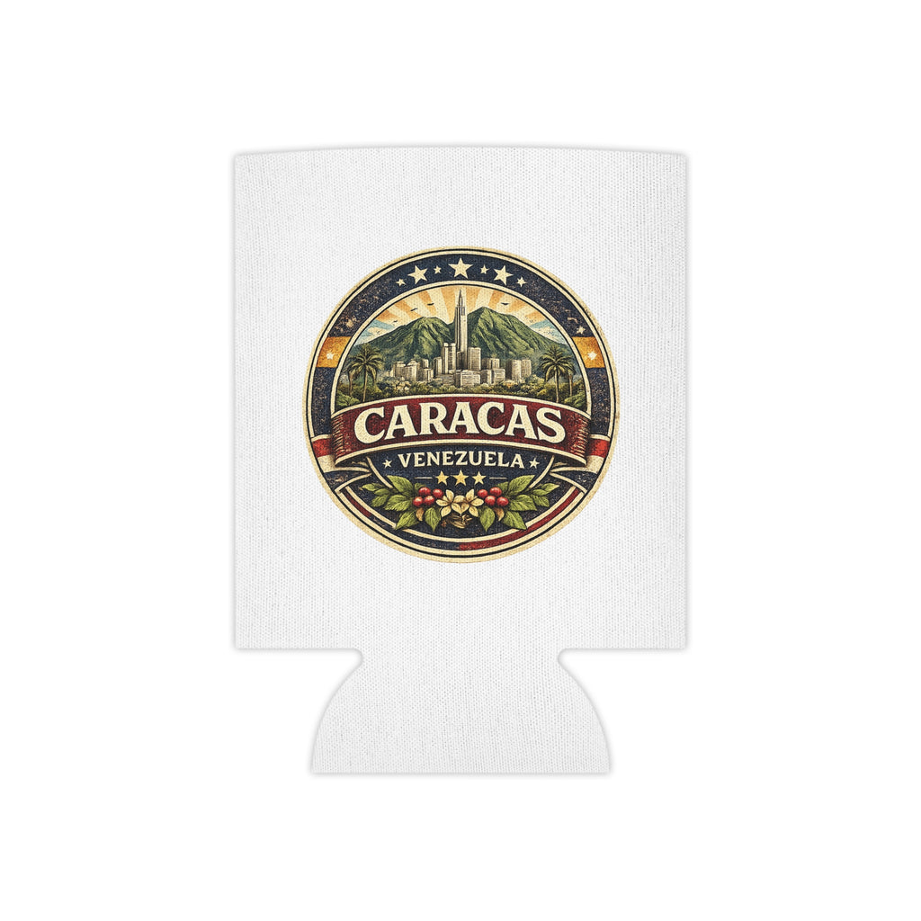 Caracas Venezuela Vintage Seal Can Cooler