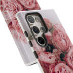 Tough Case — Pink Peonies Floral Phone Case