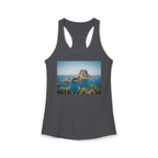 Women's Racerback Tank - Es Vedrà, Spain View