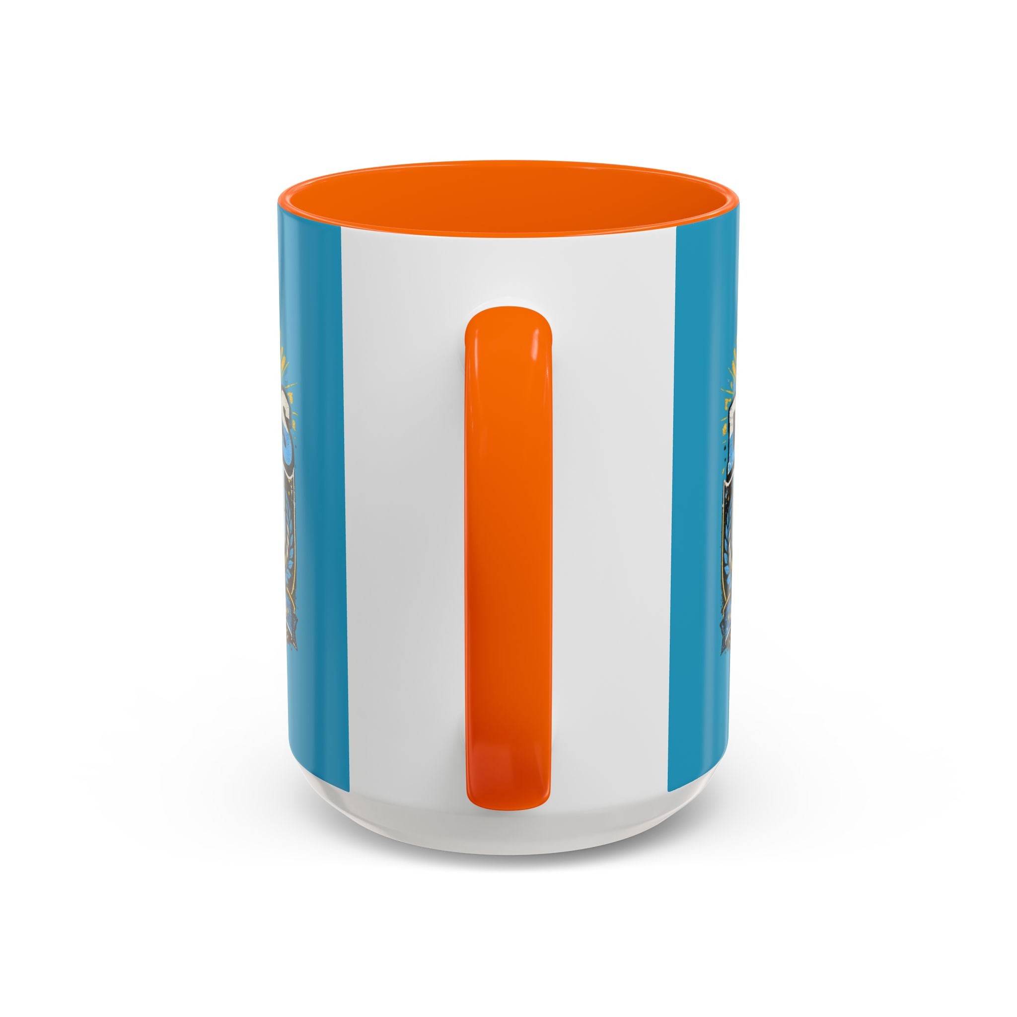 Coffee Mug — Bright Blue Accent Ceramic Mug (11/15oz)