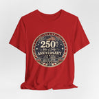 4th of July 250th Anniversary T-Shirt – Vintage American Flag Emblem (1776–2026)