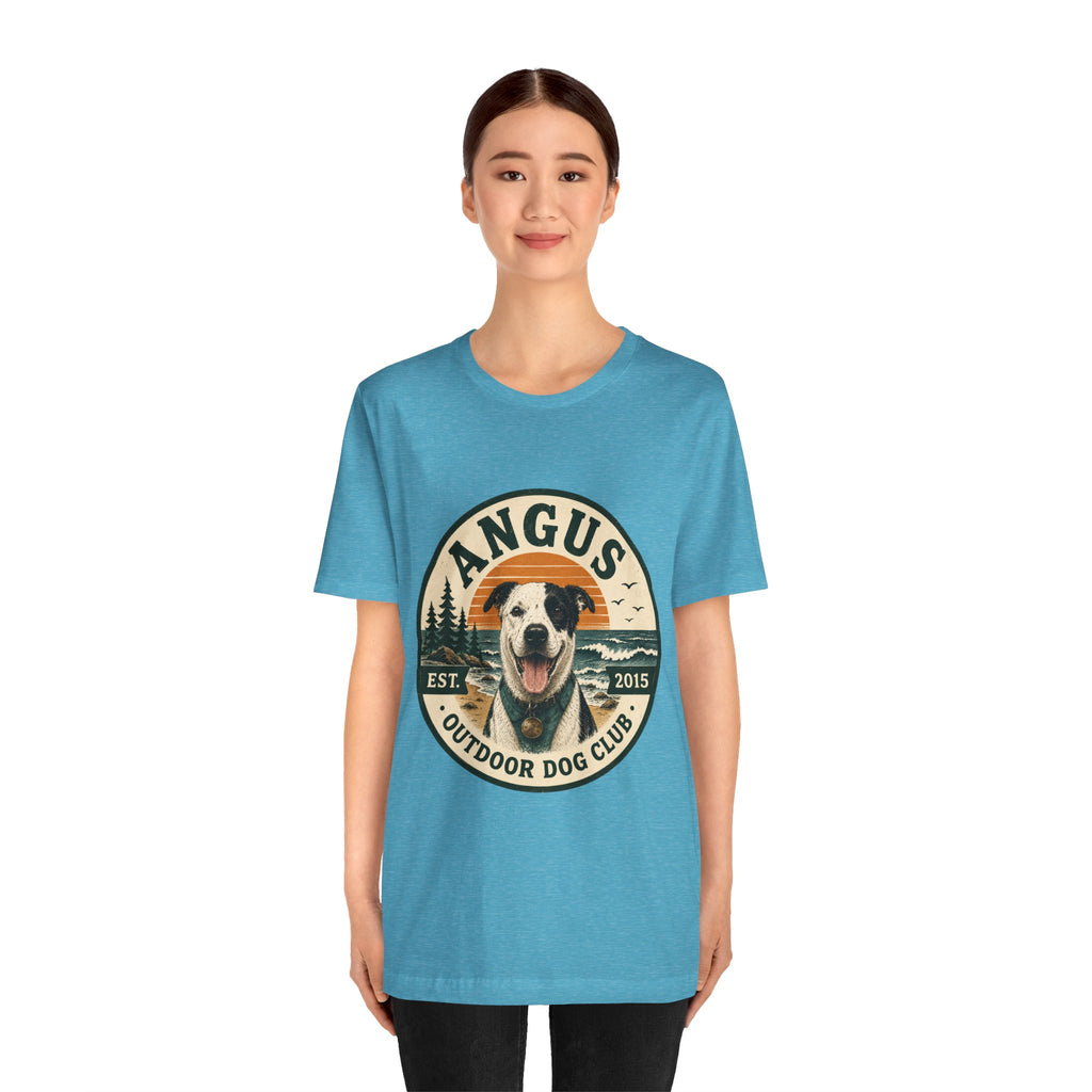 Angus Dog Photo Collage T-Shirt