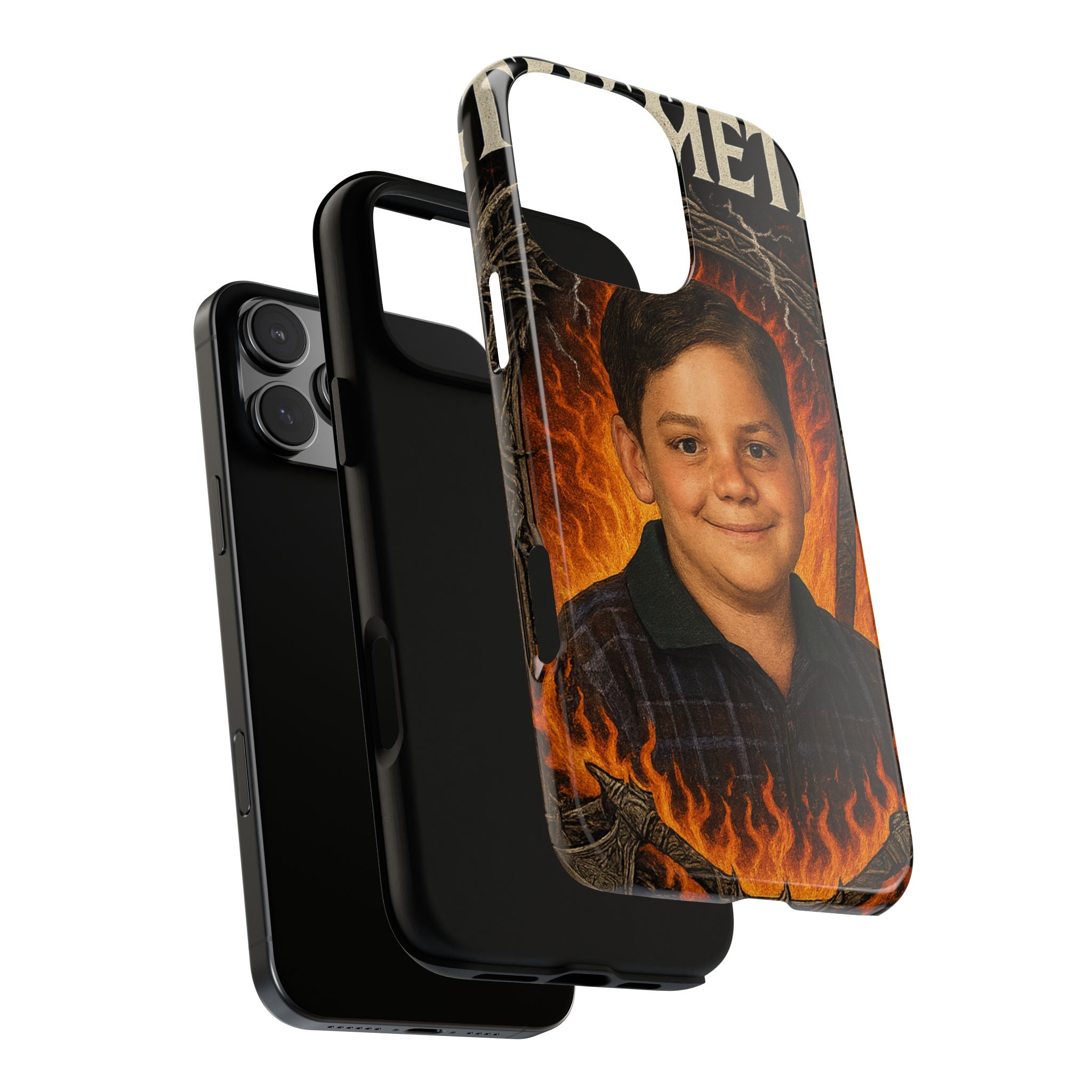 Metalhead Phone Case, Tough Cases for Music Lovers, Personalize with Unique Art, Gift for Metal Fans, Rock Lover's Accessory