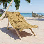 Leonardo Da Vinci Sketches Beach Towel — Leonardo da Vinci Blueprint Design