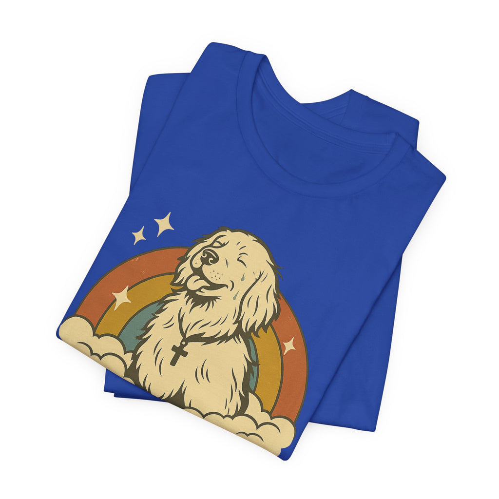 "Dog Hair Is My Glitter" – Retro Golden Vibes Edition