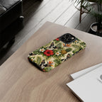 Tropical chihuahua Phone Case — Floral Pineapple Protective Tough Case