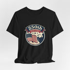250th Anniversary Eagle & American Flag T-Shirt