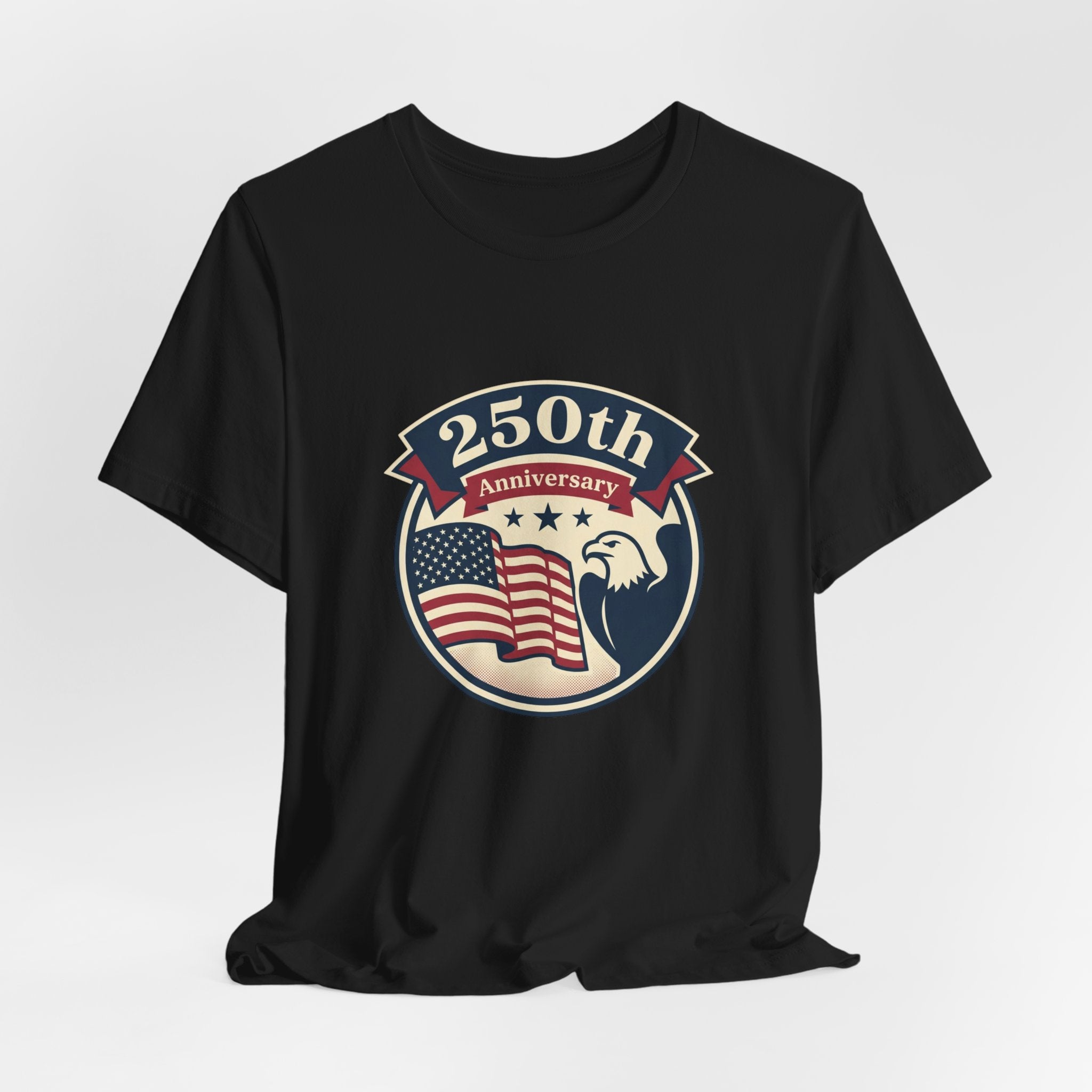 250th Anniversary Eagle & American Flag T-Shirt