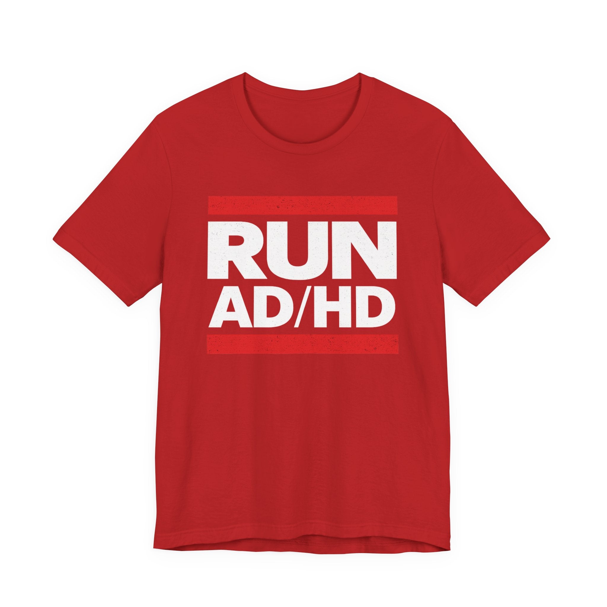 RUN AD/HD Graphic Tee — Funny ADHD Awareness Shirt
